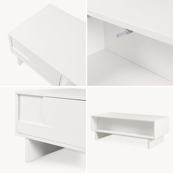 Soffbord Katanshumn med förvaring 110x55x39 cm [en.casa]