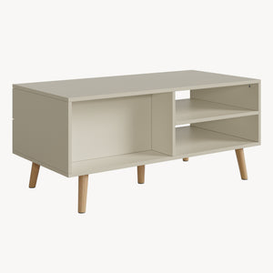 Soffbord Nand med 2 lådor [en.casa]