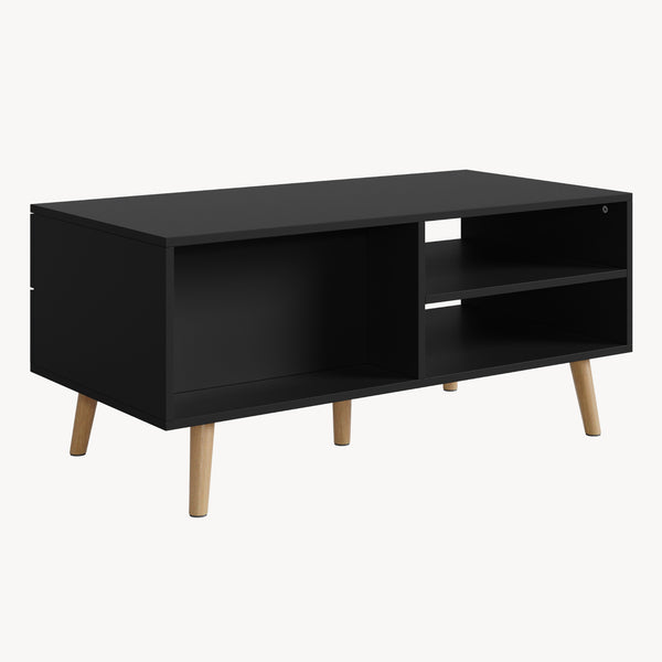 Soffbord Nand med 2 lådor [en.casa]
