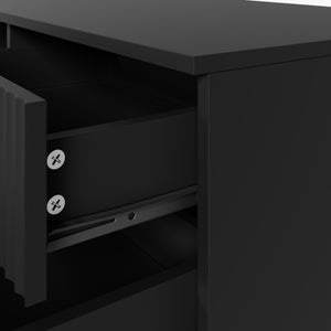 Soffbord Nand med 2 lådor [en.casa]