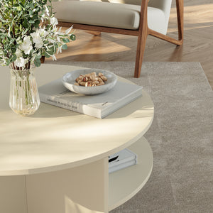 Soffbord Reykhon Ø80x41 cm [en.casa] 