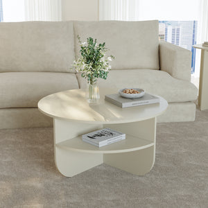 Soffbord Reykhon Ø80x41 cm [en.casa] 