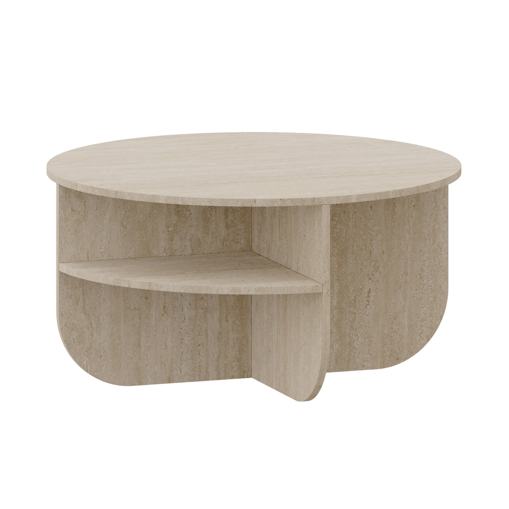 Soffbord Reykhon Ø80x41 cm [en.casa] 