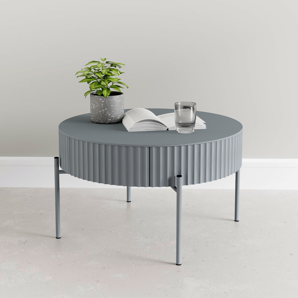 Soffbord Rill med låda [en.casa]