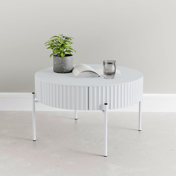 Soffbord Rill med låda [en.casa]