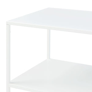 Soffbord Ruokolahti Stål 102x43x46cm [en.casa]