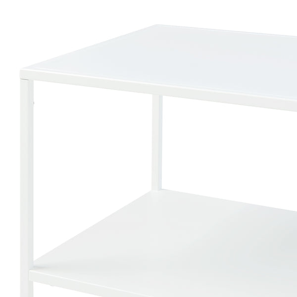 Soffbord Ruokolahti Stål 102x43x46cm [en.casa]