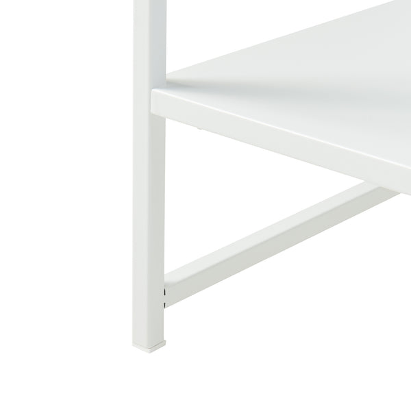 Soffbord Ruokolahti Stål 102x43x46cm [en.casa]