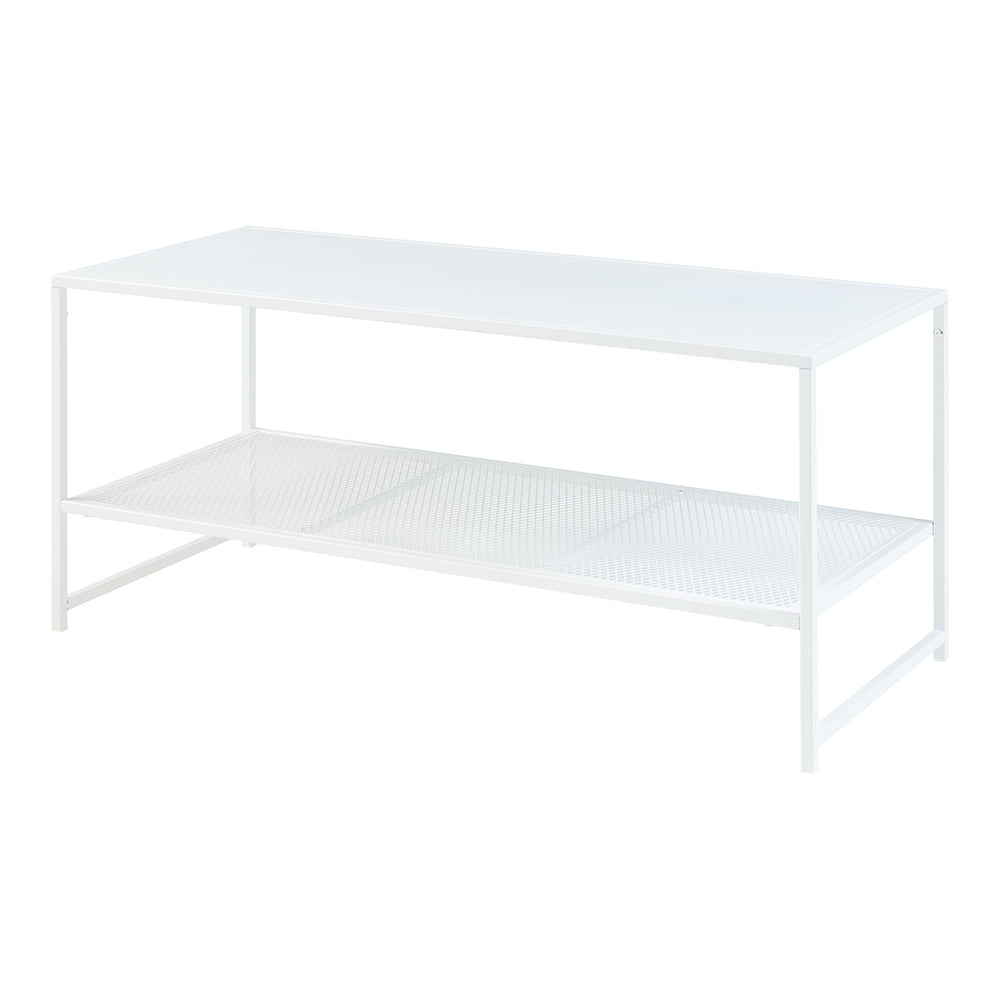 Soffbord Ruokolahti stål 102x43x46cm [en.casa] - premiumXL