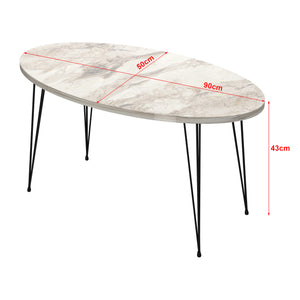 Soffbord Skævinge 43x90x50cm i olika färger [en.casa]