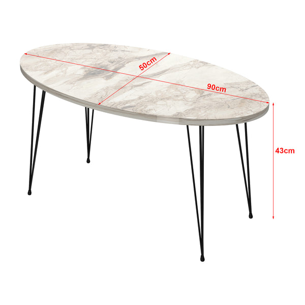 Soffbord Skævinge 43x90x50cm i olika färger [en.casa]