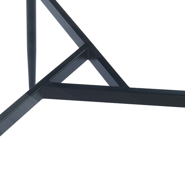 Soffbord Ulökantaa Ø80x40 cm rökglas [en.casa] 