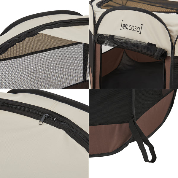 Pop up hundgård Telford i olika storlekar [en.casa]