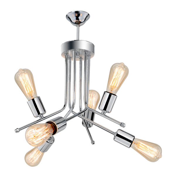 Taklampa Halesowen 6xE27 metall i olika färger [lux.pro]