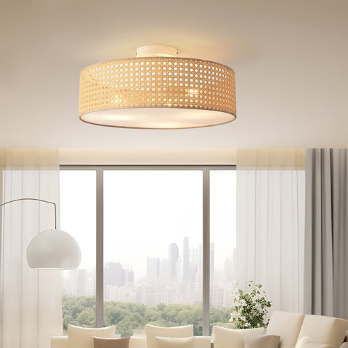 Taklampa Ascot rottinglook [lux.pro] - premiumXL