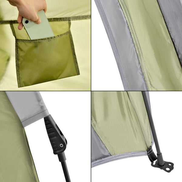 Campingtält Nybro Pop Up kupoltält 240x205x140cm i olika färger[pro.tec]