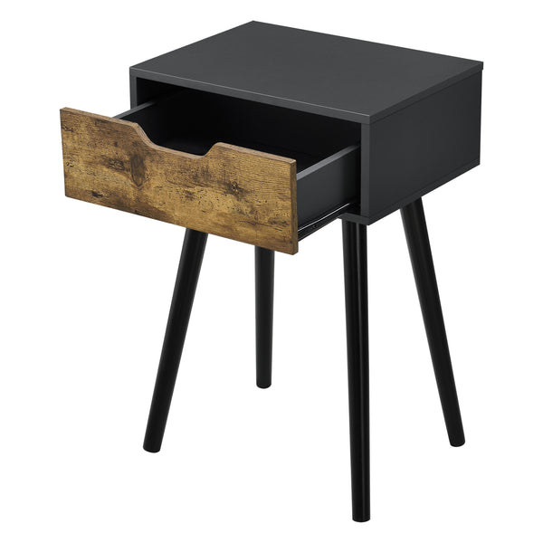 Sidobord Östersund sängbord med låda 60x40x29,5 cm [en.casa] välj modell