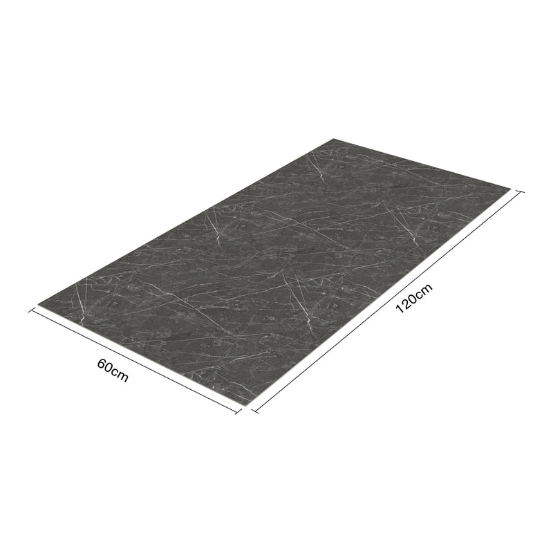 Måttskiss Duschväggsset Bladel 120 x 60 cm [neu.haus]