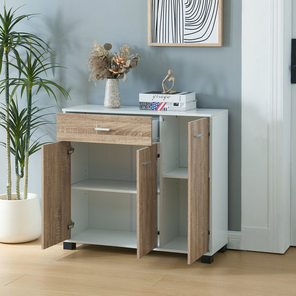 Skänk Bobeck 72x80x28 cm [en.casa]