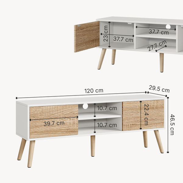 Tv bänk Eskilstuna [en.casa] välj modell