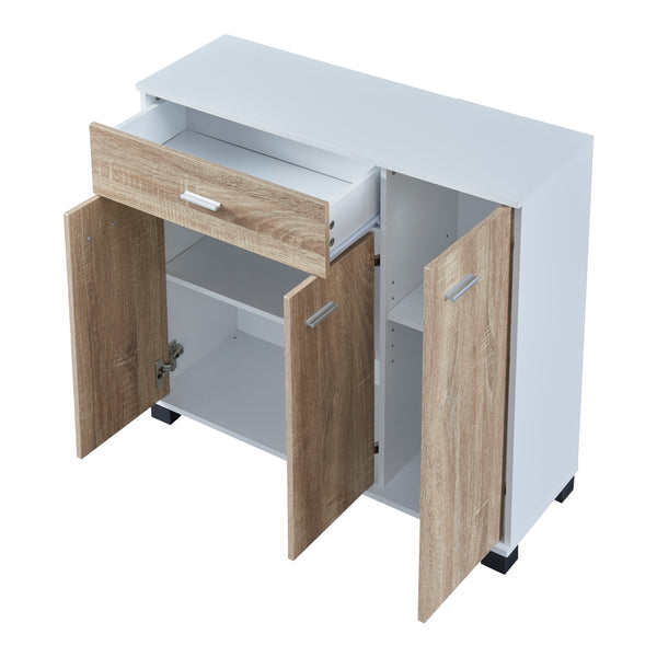 Skänk Bobeck 72x80x28 cm [en.casa]