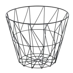 Metallkorg sidobord Codogno 2-pack i olika färger en.casa