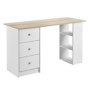 Skrivbord Lemberg med lådor och hyllor [en.casa] välj modell