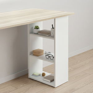 Skrivbord Lemberg med lådor och hyllor [en.casa] välj modell