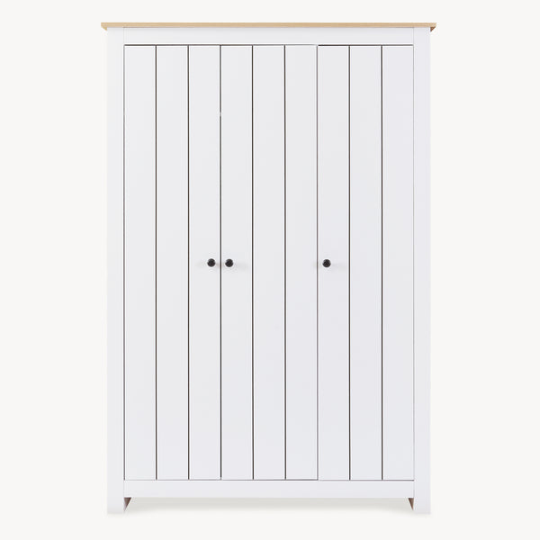 Klädeskåp Vasand 175x120x52 cm [en.casa]