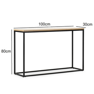 Konsolbord Kittilä 80x100x30cm olika färger [en.casa]