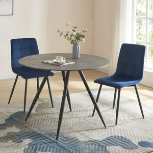 Matbord Fitjar betonglook i olika storlekar [en.casa] - premiumXL