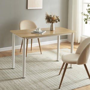 Matbord Tammela för 4 personer 120x60 cm i olika färger [en.casa] - premiumXL