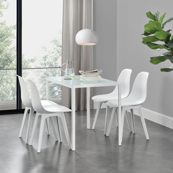 Matgrupp bord (105x ) robust plast [en.casa] välj modell