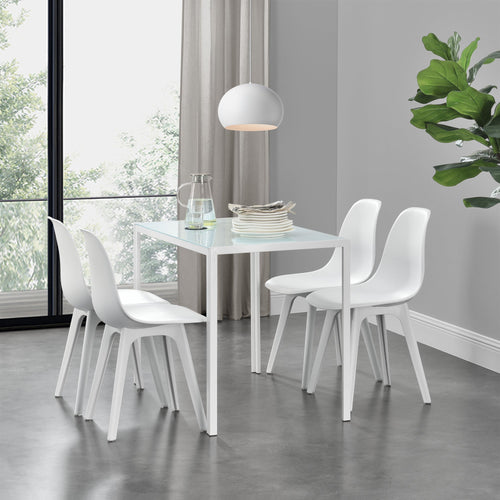 Matgrupp bord (105x ) robust plast [en.casa] välj modell