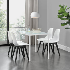 Matgrupp bord (105x ) robust plast [en.casa] välj modell