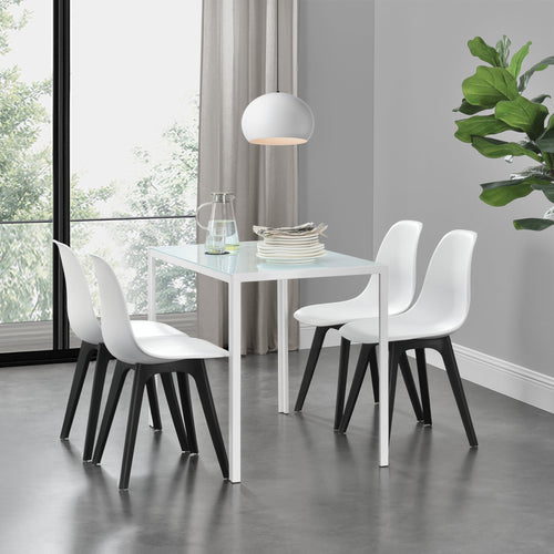 Matgrupp bord (105x ) robust plast [en.casa] välj modell