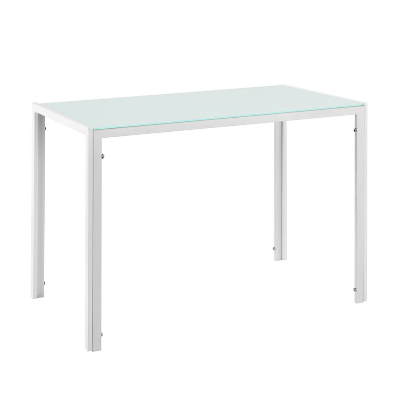 Måttskiss Matgrupp bord (105x ) robust plast [en.casa] välj modell