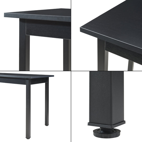 [en.casa]® Matbord Wiesen-120x60x75cm-i olika färger-för 4 personer