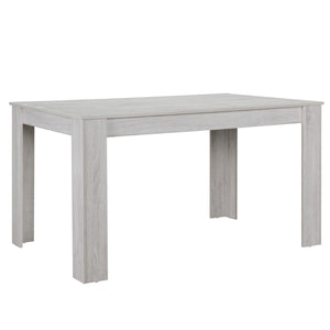 Matbord Eslöv 140x90 cm och 6 stolar [en.casa] välj modell