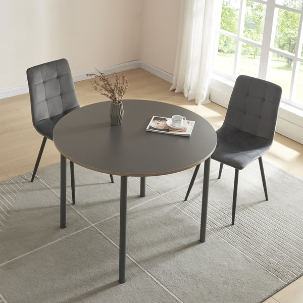 Matbord Lindesberg grå [en.casa] välj modell