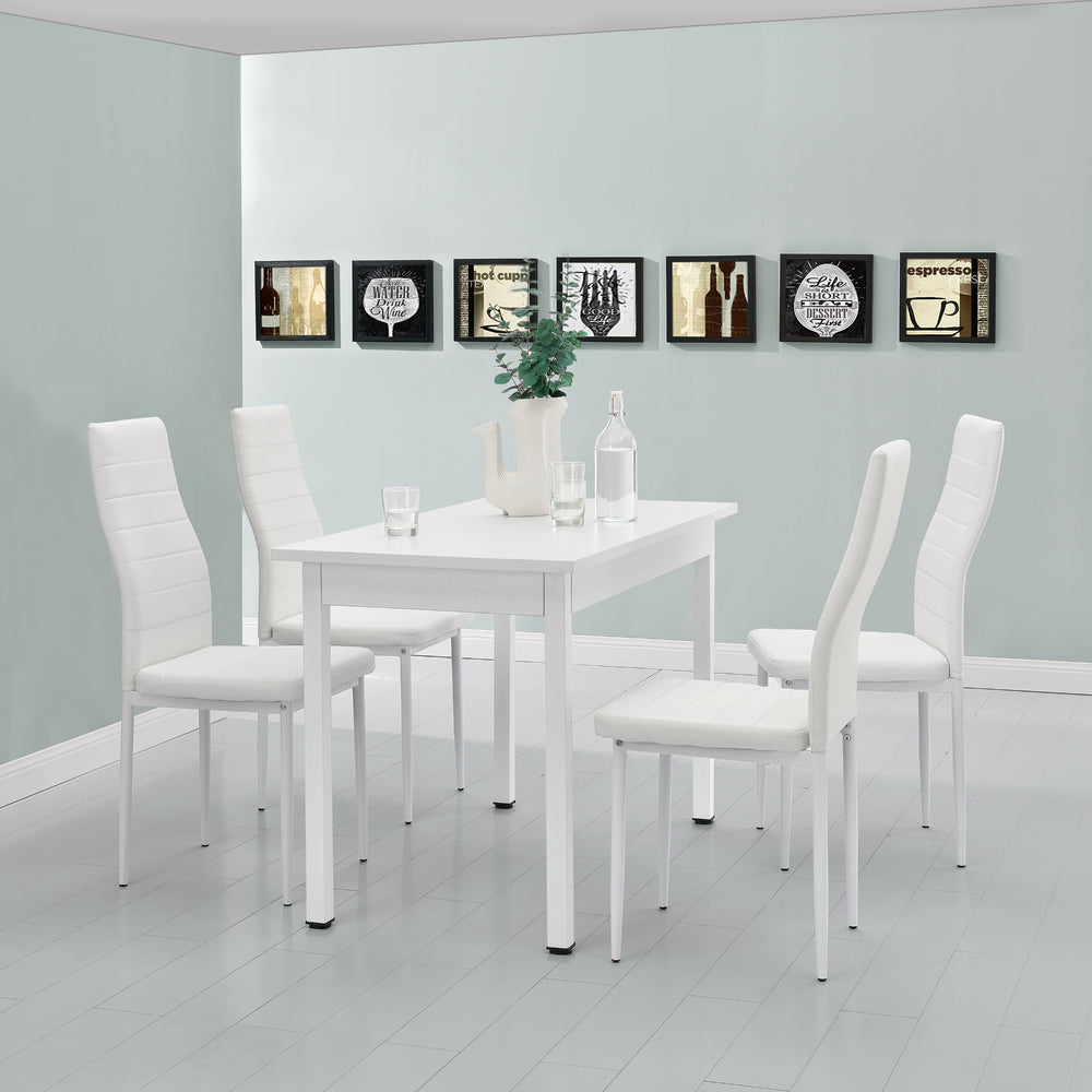 Matgrupp Jørpeland (set, 5 delar) 120x60 cm olika färger [en.casa] - premiumXL