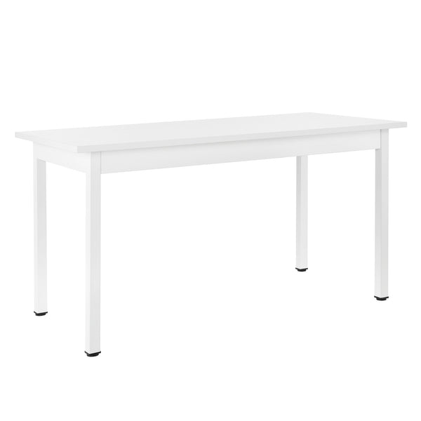 [en.casa]® Avesta Matbord och 6 stolar-140x60x75cm-i olika färger
