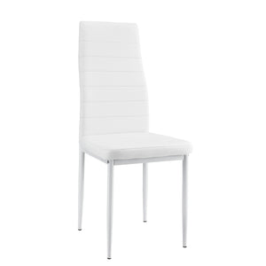 [en.casa]® Avesta Matbord och 6 stolar-140x60x75cm-i olika färger