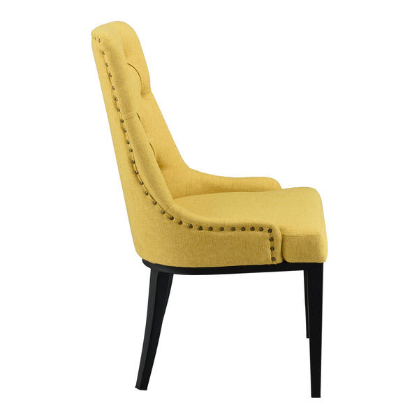 Stol Chester matstol metall textil [en.casa] välj modell