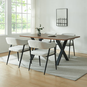 Matgrupp Stol Kohlmand Set [en.casa]