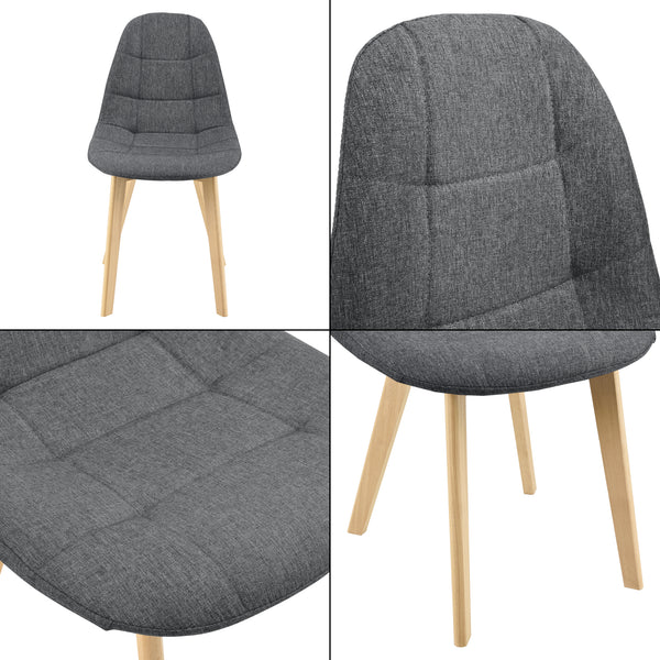 Stol Kopparberg set om 6 [en.casa] välj modell