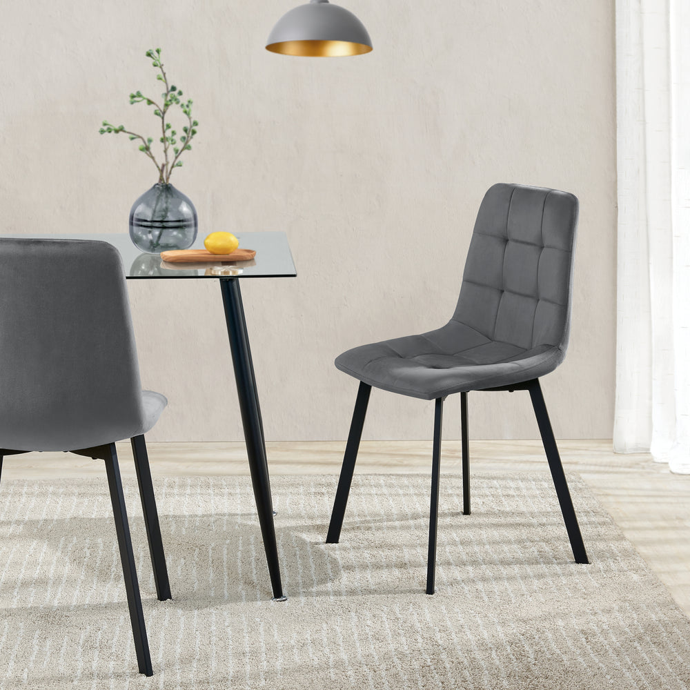 Matstol Lexnitz 2-pack i olika färger [en.casa] - premiumXL