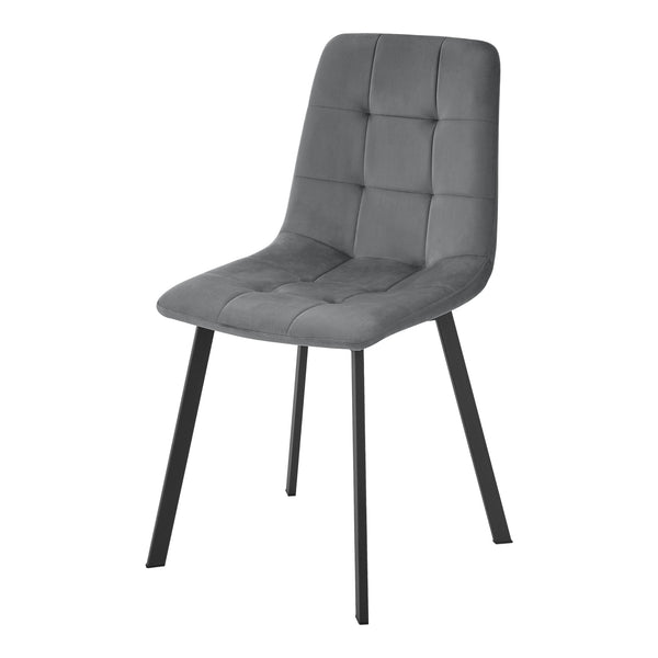 Stol Lexnitz set om 2 sammet stål 89x44x52 cm [en.casa] välj modell