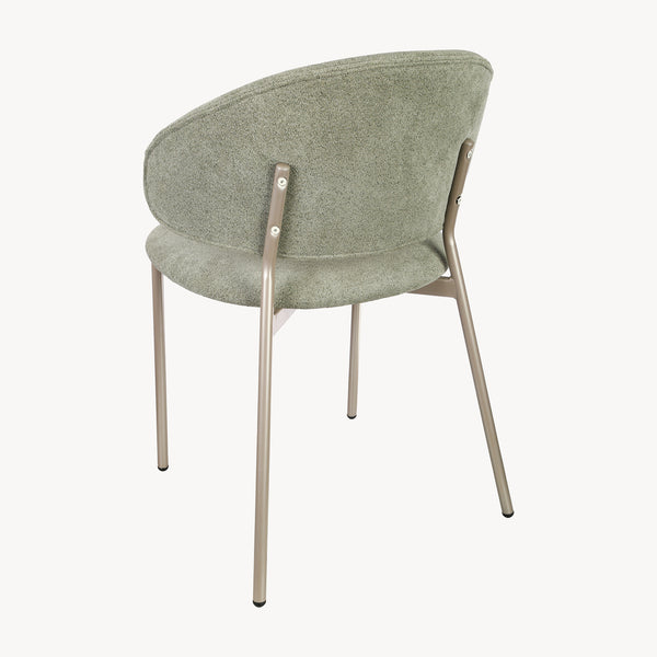 Matgrupp Lipis textil grön i set [en.casa]