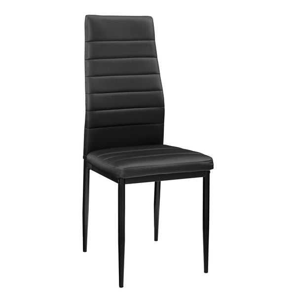 [en.casa]® Matstol/Stol-set 6-Konstläder-i olika färger-96x43x52cm